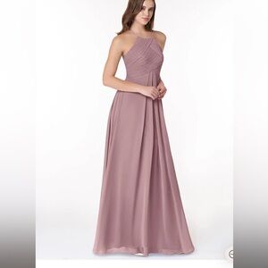 Azazie Ginger Dress in Dusty Rose - Size 4